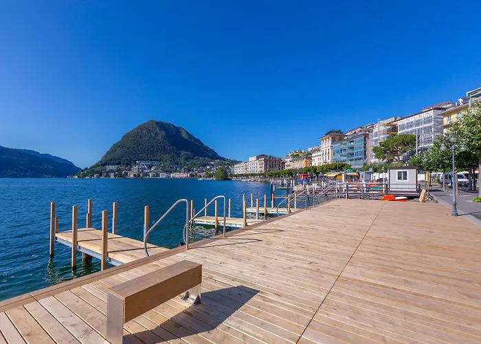 Antica Torre With Garden In Carona - Happy Rentals